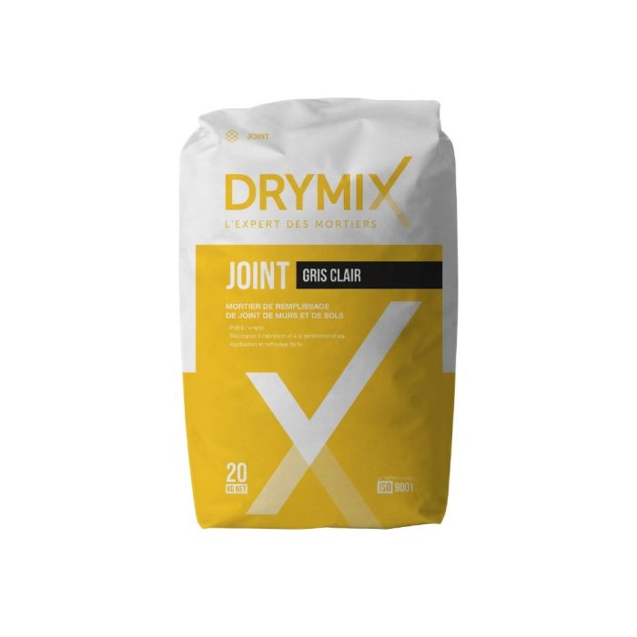 Drymix Joint Gris Clair Light Grey Tile Grout 20kg — CG2WA Modern Interior QBM Phoenix Mauritius