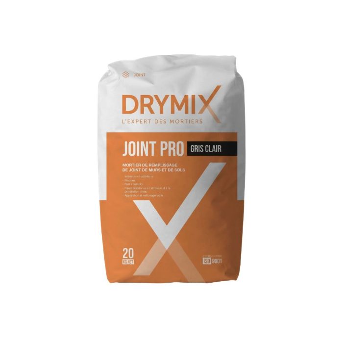 Drymix Joint Pro Gris Clair Premium Light Grey Grout 20kg — CG2WA QBM Phoenix Mauritius