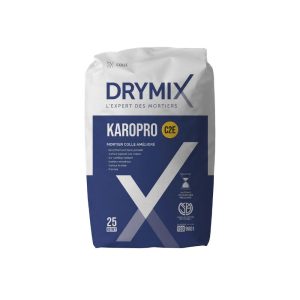 Drymix Karopro C2E Improved Tile Adhesive 25kg — Glass Porcelain Ceramic QBM Phoenix Mauritius