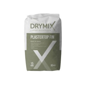 Drymix Plastertop Fin Ultra-Fine Skim Coat 15kg — Interior Finishing Plaster QBM Phoenix Mauritius