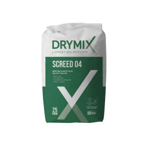 Drymix Screed 04 Floor Screed Mortar 25kg — Concrete Slab Base QBM Phoenix Mauritius