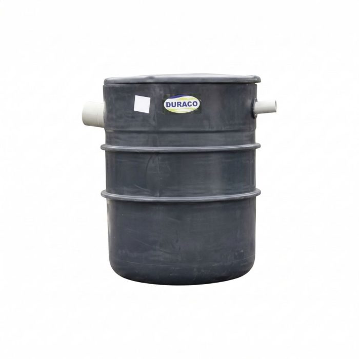 Duraco Grease Trap 200L Duraco grease trap 200L domestic 2 kitchen sinks D630mm — QBM Phoenix Mauritius