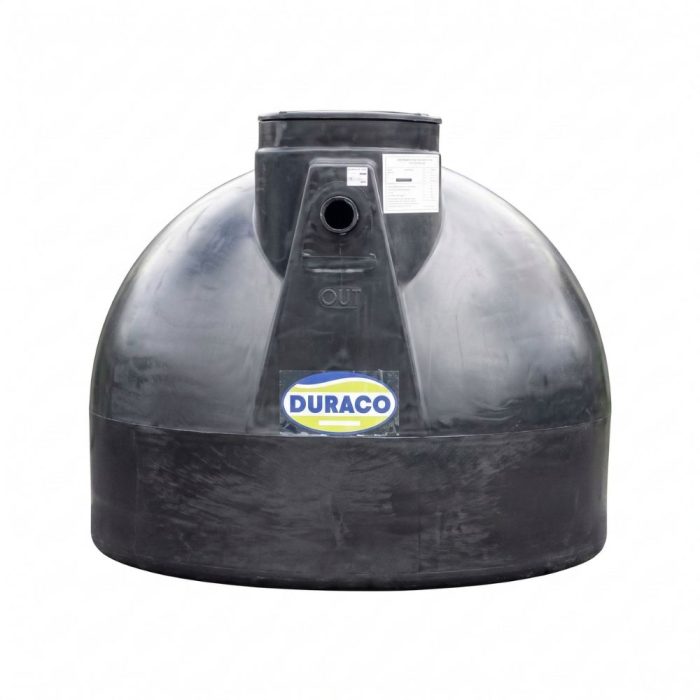 Duraco grease trap 3000L commercial industrial underground — QBM Phoenix Mauritius