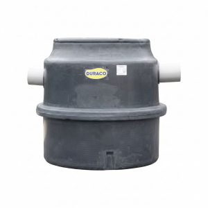 Duraco grease trap 350L domestic 3 kitchen sinks D760mm — QBM Phoenix Mauritius