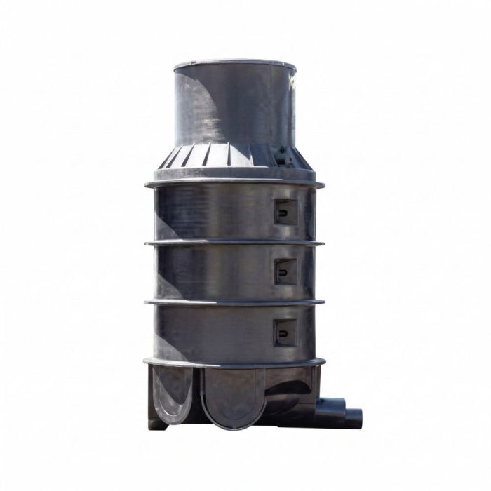 Duraco Manhole V81118 800mm Duraco manhole V81118 800mm man-entry 1540-1840mm — QBM Phoenix Mauritius