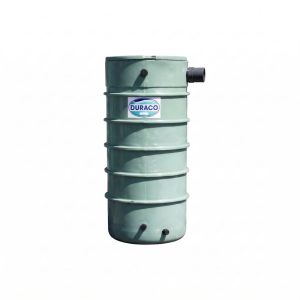 Duraco 400L column type rainwater harvesting tank — QBM Phoenix Mauritius