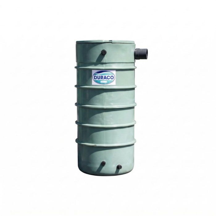 Duraco Rainwater Column Tank 400L Duraco 400L column type rainwater harvesting tank — QBM Phoenix Mauritius