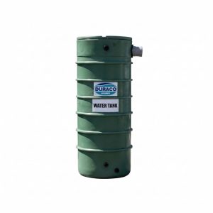 Duraco 450L column type rainwater harvesting tank — QBM Phoenix Mauritius
