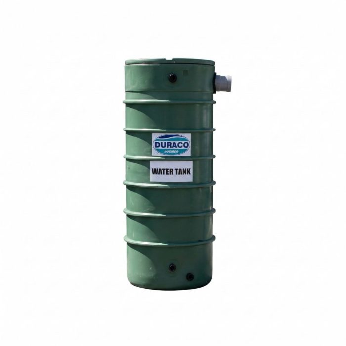 Duraco Rainwater Column Tank 450L Duraco 450L column type rainwater harvesting tank — QBM Phoenix Mauritius