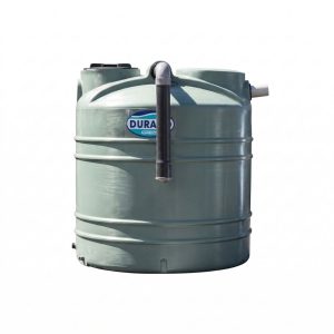 Duraco 2500L rainwater tank integrated filter patented — QBM Phoenix Mauritius