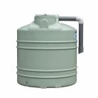 Duraco 2500L rainwater tank integrated filter patented — QBM Phoenix Mauritius