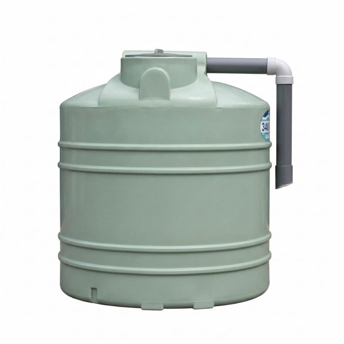 Duraco Rainwater Tank 2500L + Integrated Filter Duraco 2500L rainwater tank integrated filter patented — QBM Phoenix Mauritius