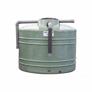 Duraco 4000L rainwater tank integrated filter — QBM Phoenix Mauritius