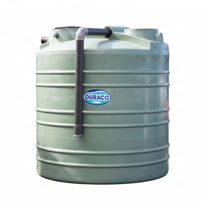Duraco Rainwater Tank 6000L + Integrated Filter Duraco 6000L rainwater tank integrated filter commercial — QBM Phoenix Mauritius