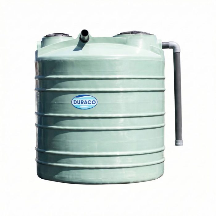 Duraco Rainwater Tank 6000L + Integrated Filter Duraco 6000L rainwater tank integrated filter commercial — QBM Phoenix Mauritius