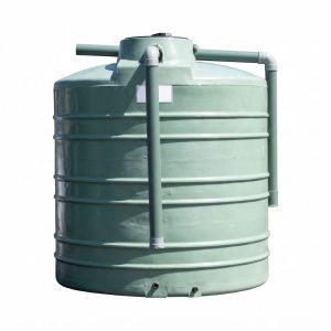 Duraco 9000L rainwater tank integrated filter large capacity — QBM Phoenix Mauritius