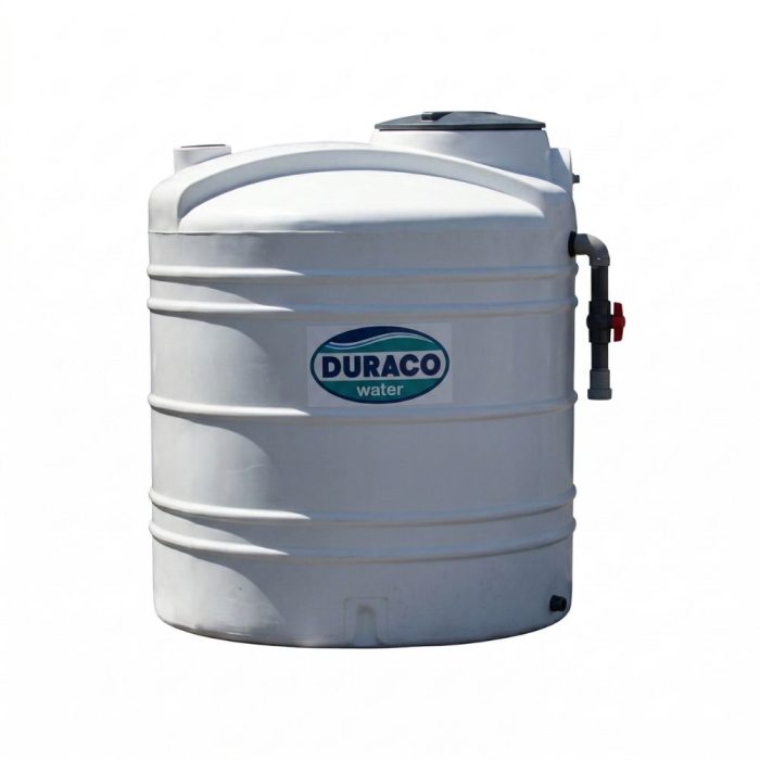 Duraco Self-Cleaning Tank 1500L Duraco 1500L self-cleaning water tank — QBM Phoenix Mauritius