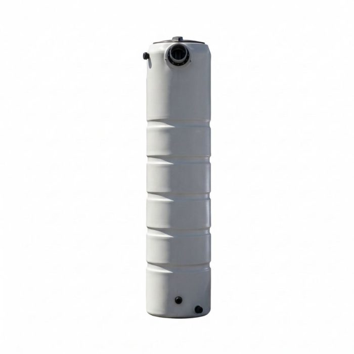 Duraco Slim Rainwater Tank 1200L Duraco 1200L slim rainwater harvesting tank narrow — QBM Phoenix Mauritius