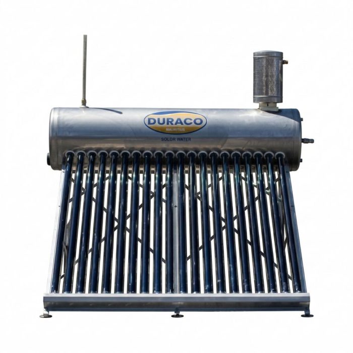 Duraco 200L pre heated pressure solar water heater coastal region — QBM Phoenix Mauritius