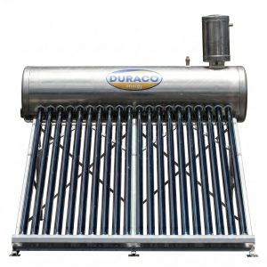 Duraco 200L non pressure solar water heater vacuum tubes — QBM Phoenix Mauritius