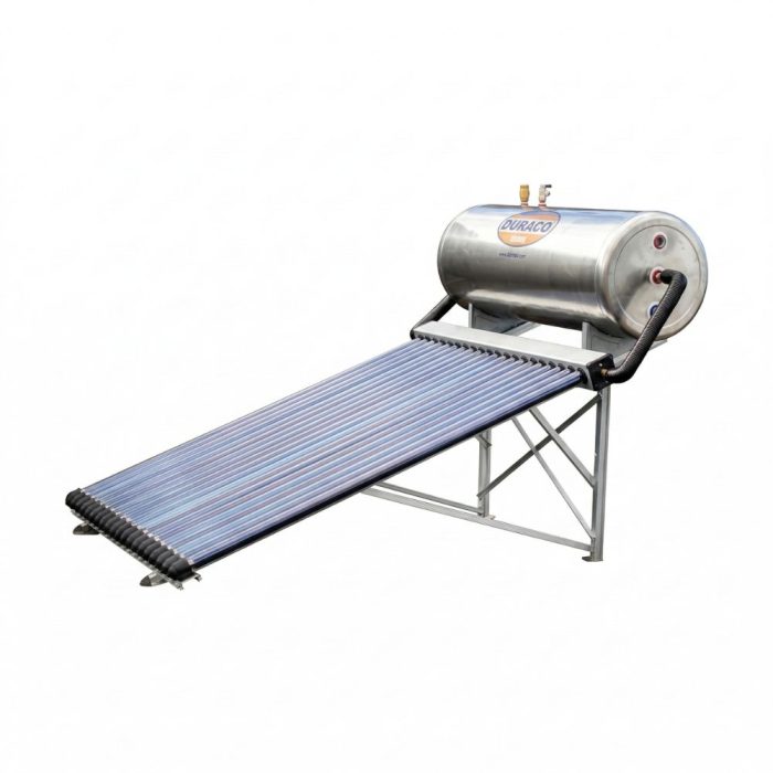 Duraco Solar Water Heater 200L Split Compact Duraco 200L split compact solar water heater high pressure — QBM Phoenix Mauritius