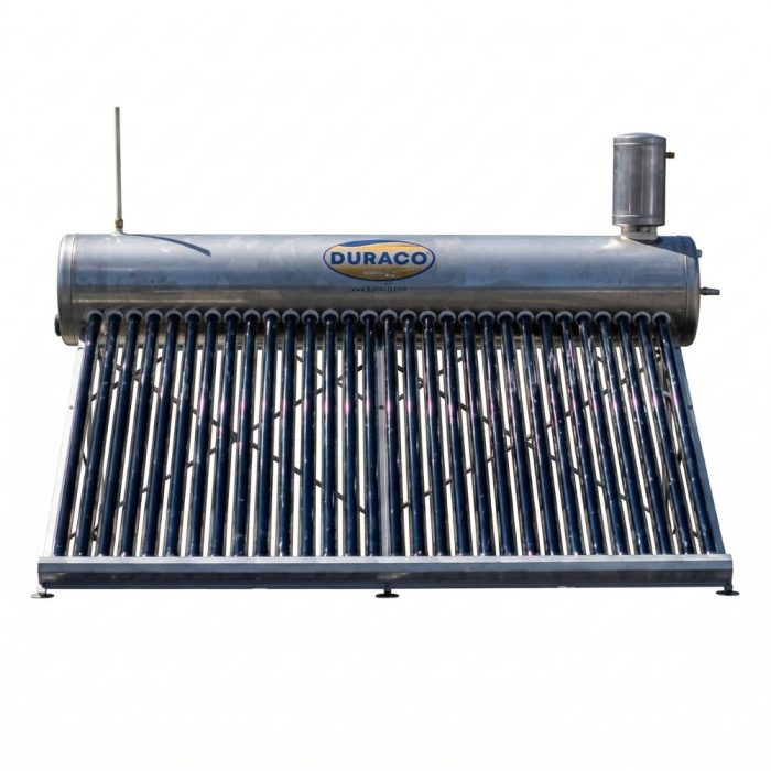 Duraco 300L non pressure solar water heater vacuum tubes — QBM Phoenix Mauritius