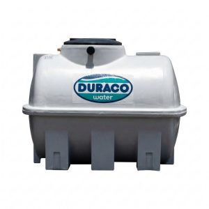 Duraco 450L horizontal water tank low profile — QBM Phoenix Mauritius