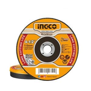 Ingco 115mm Metal INOX Cutting Discs Box of 10 — QBM Hardware Phoenix Mauritius