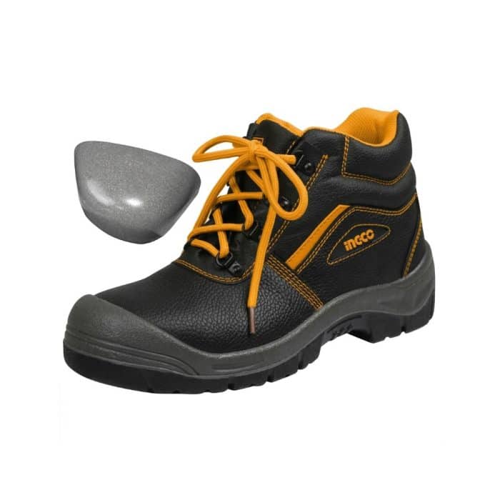 Ingco SSH04SB Steel Toe Safety Boots — QBM Hardware Phoenix Mauritius